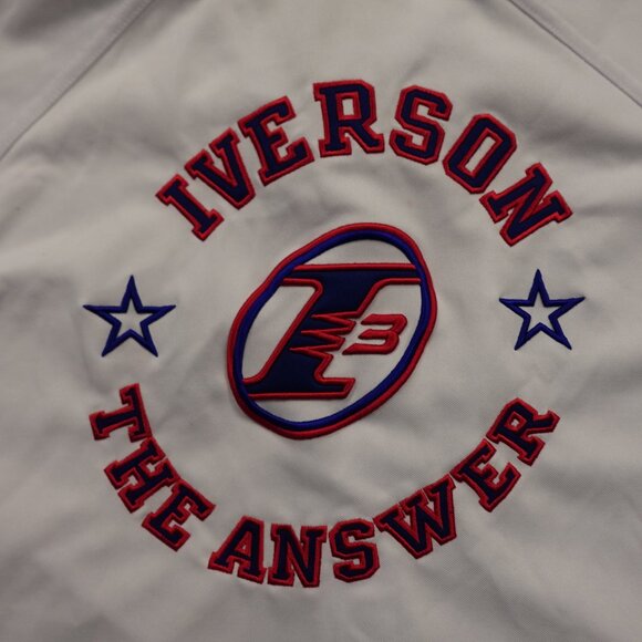 Reebok Allen Iverson “The Answer” Limited Edition Jersey Shirt Men’s 2XL White - Picture 10 of 11